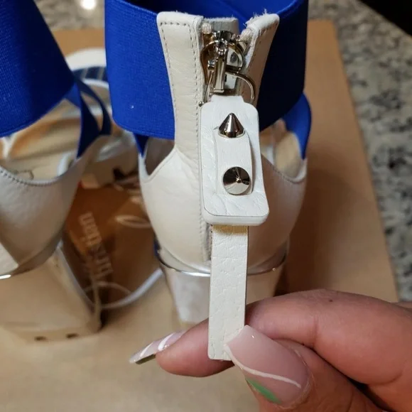 NEW Christian Louboutin Patrouiagoma 100 platform sandals size 36 - Picture 14 of 16